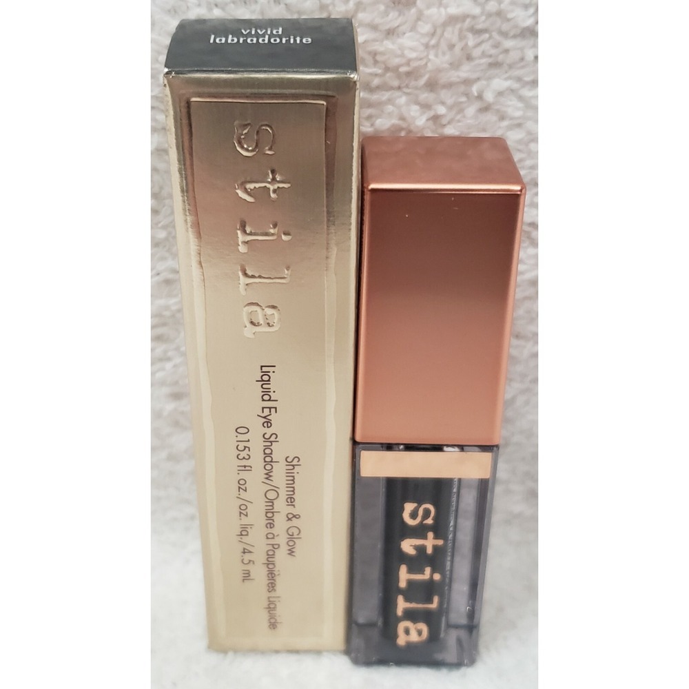 Stila VIVID LABRADORITE Liquid Eye Shadow Shimmer Glow Gray .153 oz/4.5mL New